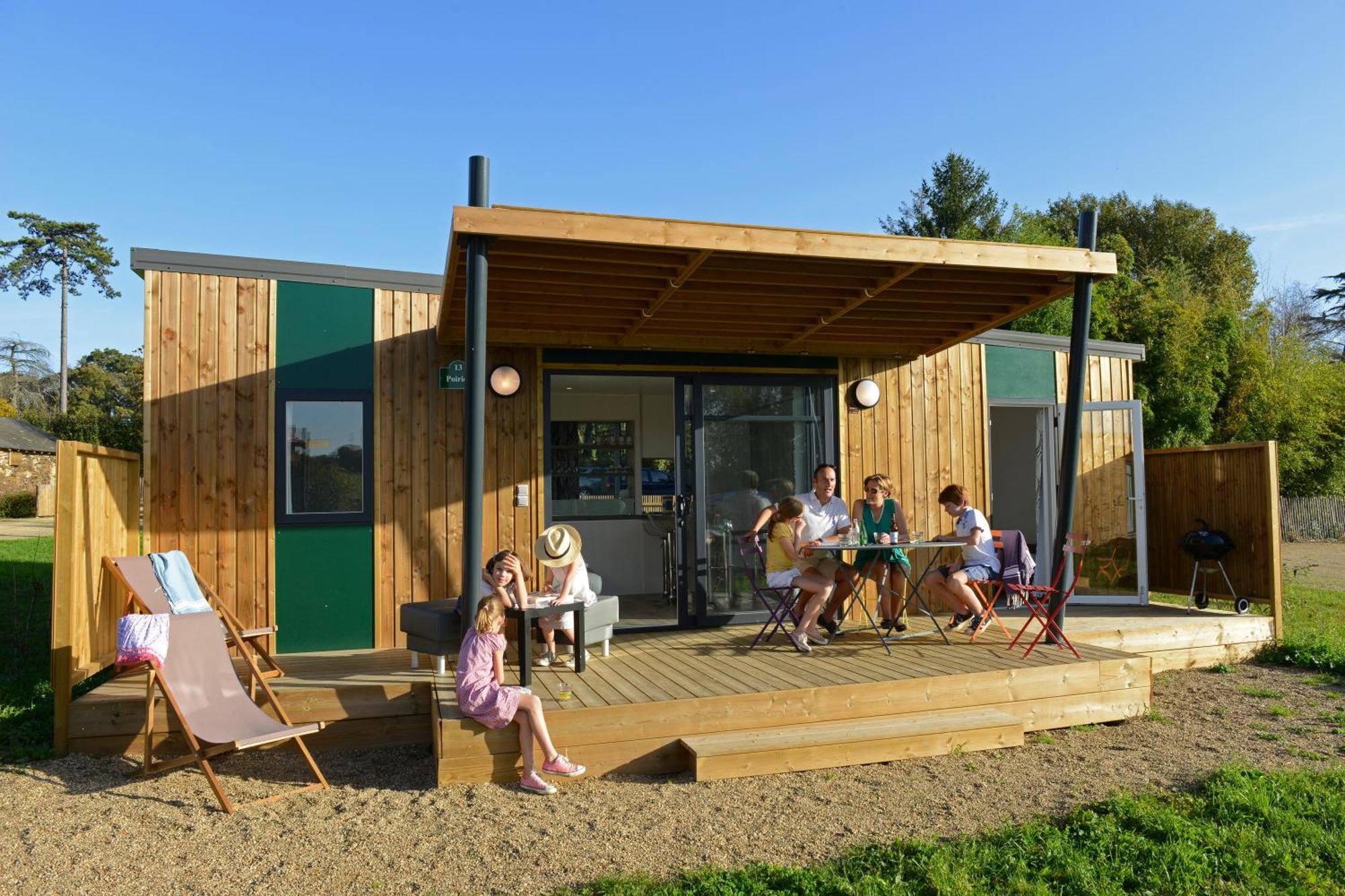 Les Roulottes&Cottages du Moulin Chenillé-Changé Extérieur photo